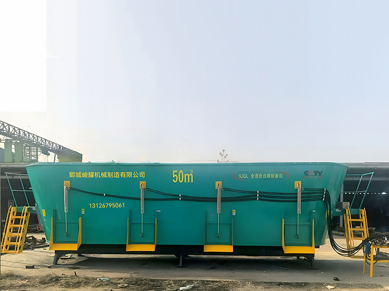 立式与卧式全混合日粮制备机的主要区别